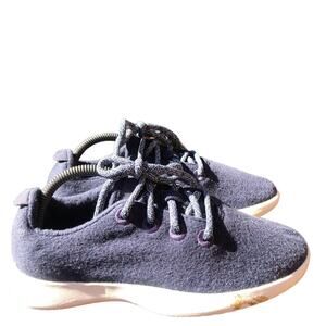 All birds Merino Wool Blue Lace Up Casual Shoes Women's Size 7
